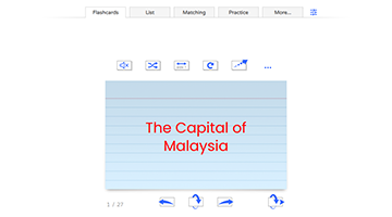Flashcards Screenshot